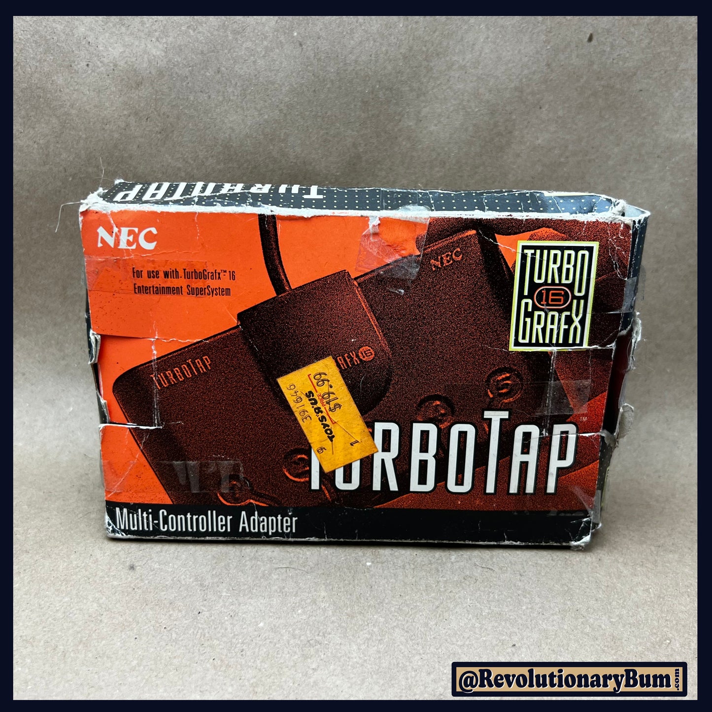TurboTap -Turbo Grafx- Multi Controller Adapter Box & Papers