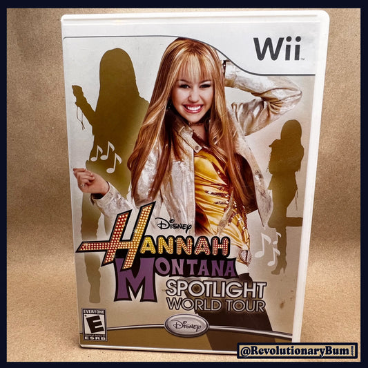 Hannah Montana -Nintendo Wii- Spotlight World Tour Game
