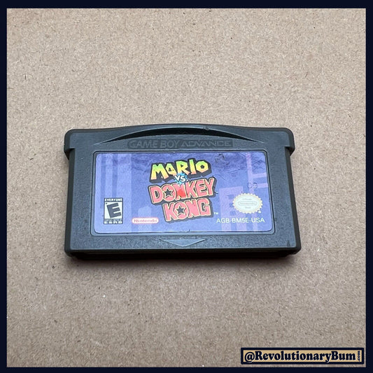 Mario vs Donkey Kong -GameBoy Advance- Game Cart