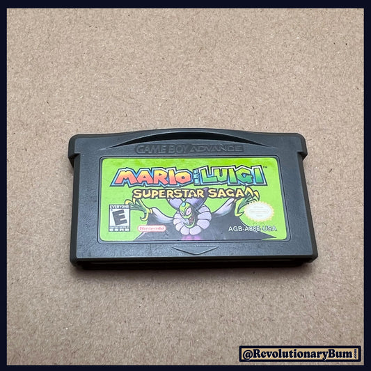 Mario & Luigi -GameBoy Advance- Superstar Saga Game Cart