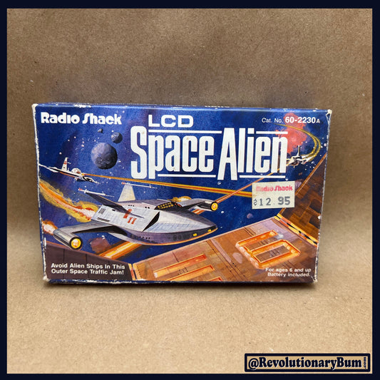 Space Alien -Radio Shack- Handheld Video Game NEW
