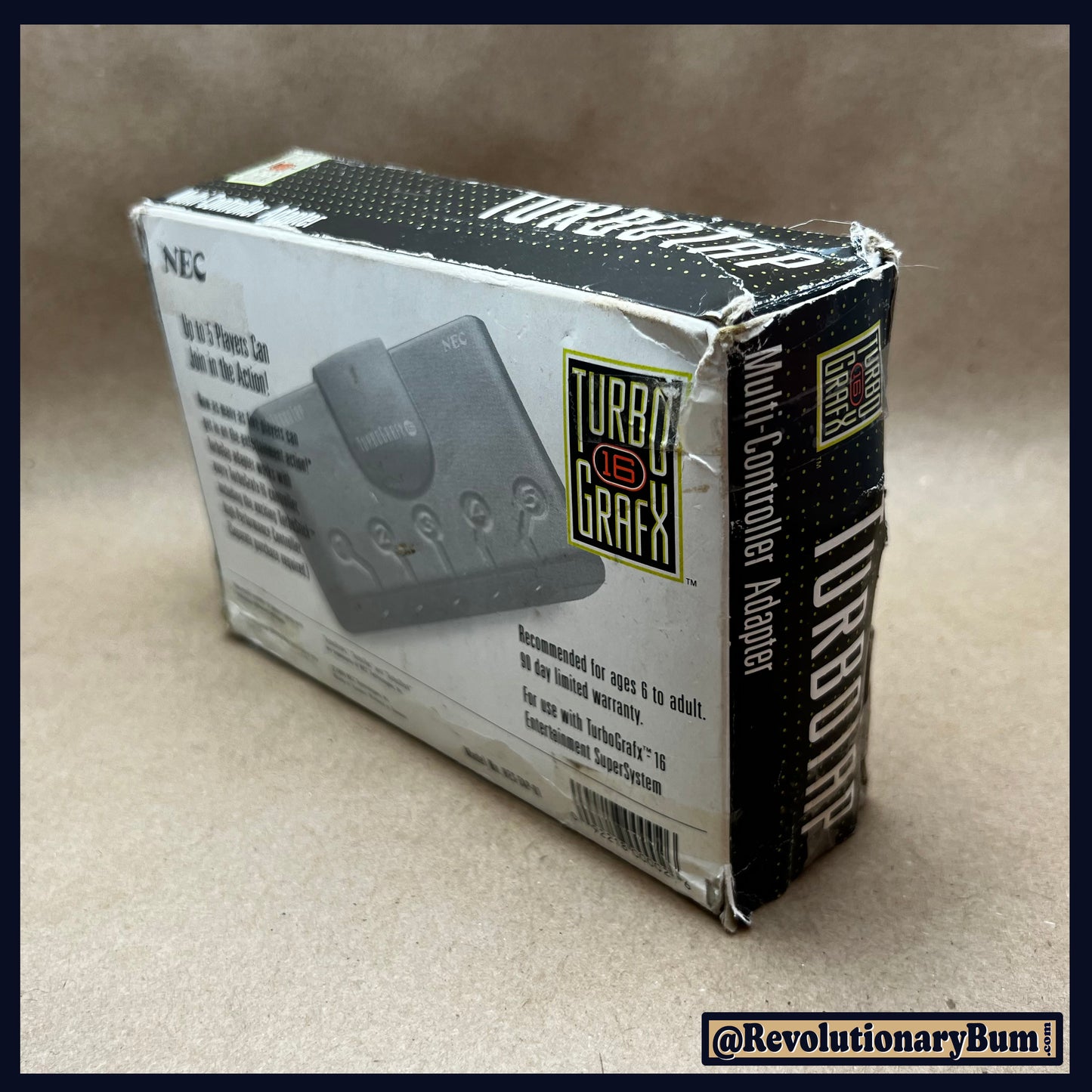 TurboTap -Turbo Grafx- Multi Controller Adapter Box & Papers
