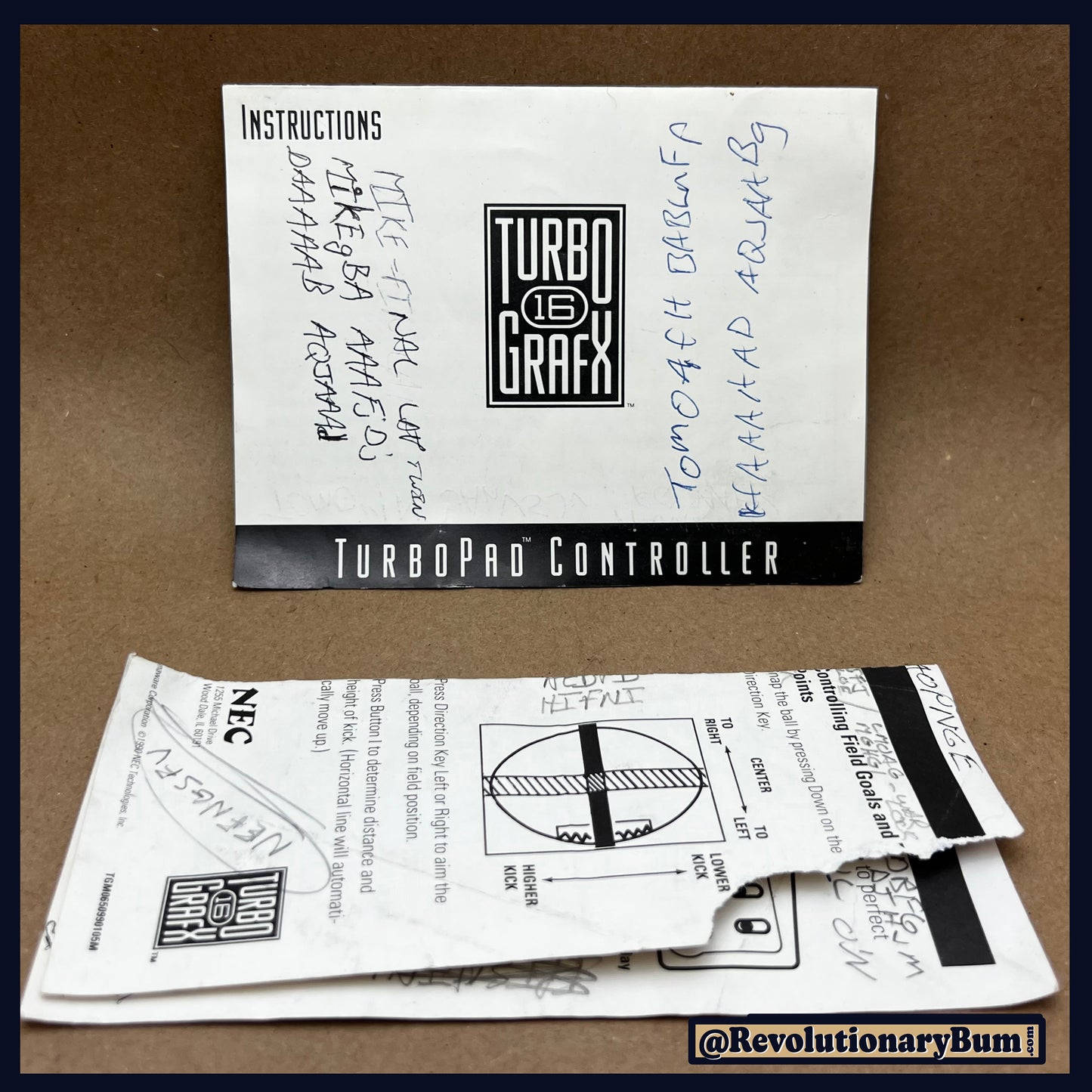 TurboTap -Turbo Grafx- Multi Controller Adapter Box & Papers